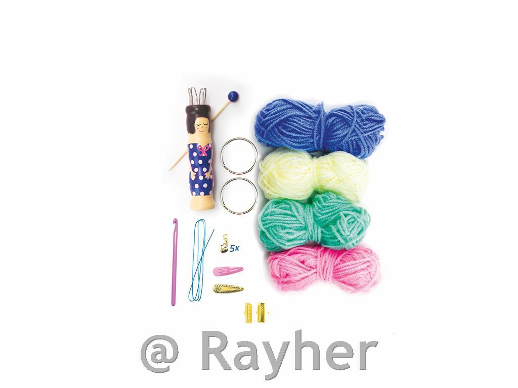 Kreativni set Lovely Box, Pletenje s pletaćom lutkicom