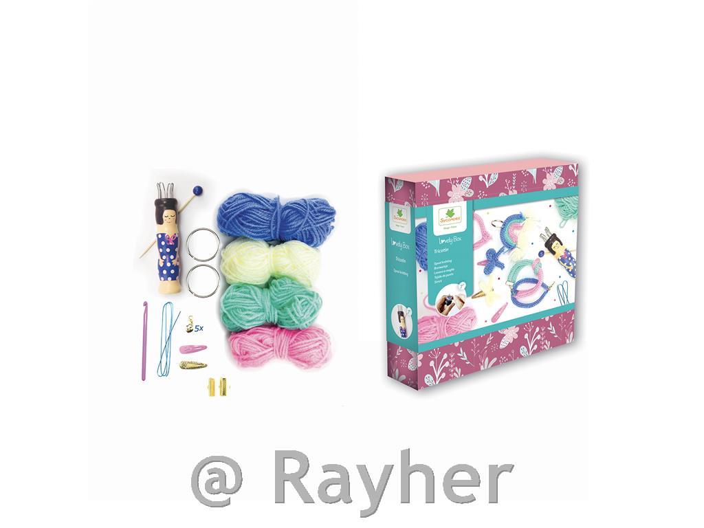 Kreativni set Lovely Box, Pletenje s pletaćom lutkicom