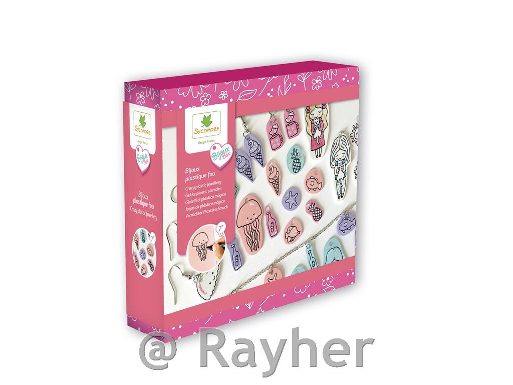 Kreativni set Bijoux Box, Nakit od skupljajuće folije