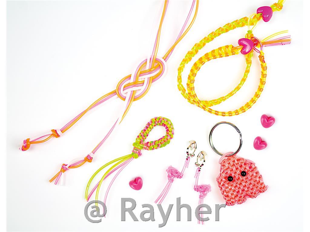 Kreativni set Lovely Box, Čarobni Scoubidou nakit