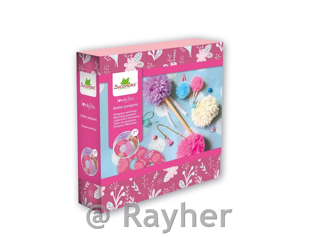 Kreativni set Lovely Box, Izradimo pompone