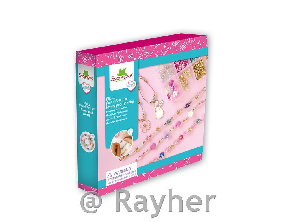 Kreativni set Bijoux Box, Cvjetni nakit
