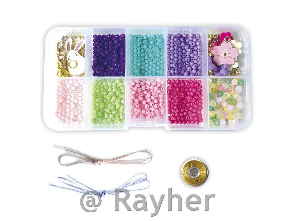 Kreativni set Bijoux Box, Cvjetni nakit