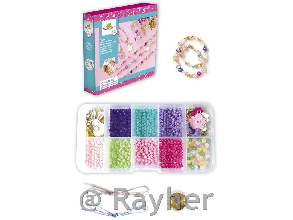 Kreativni set Bijoux Box, Cvjetni nakit