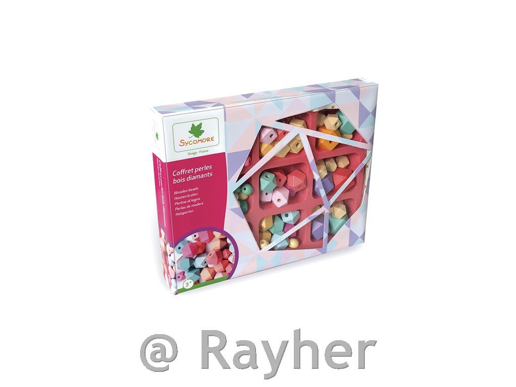 Kreativni set, Drvene perle, Dijamant