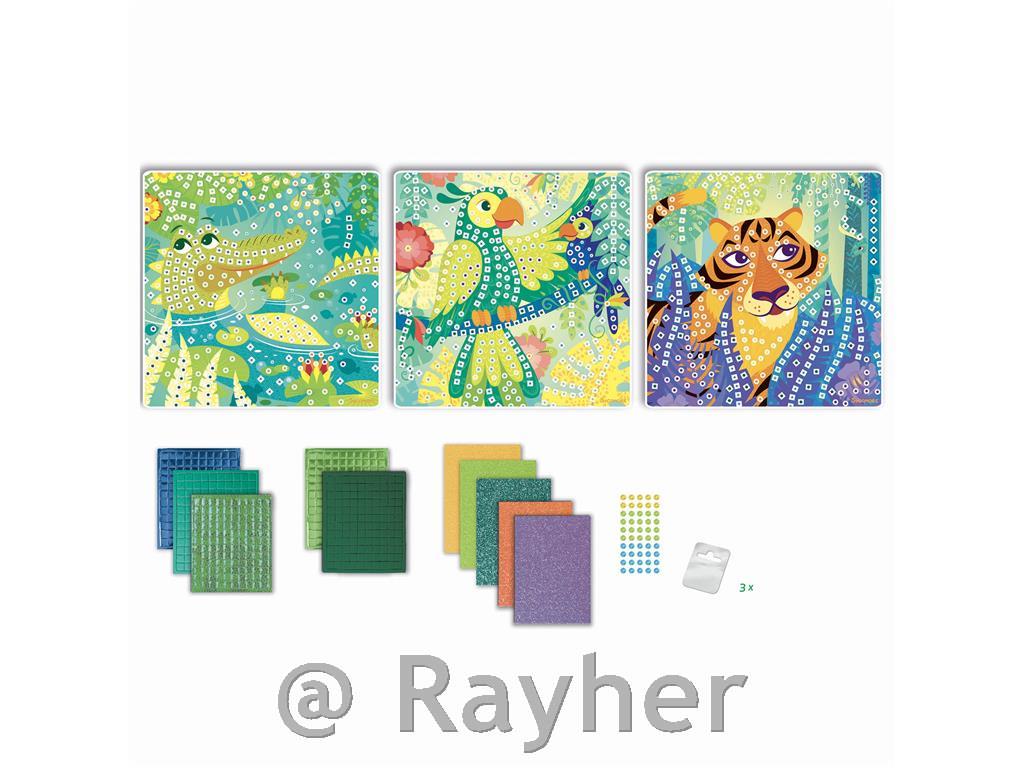 Kreativni set Stick'N Fun Mozaik, U džungli