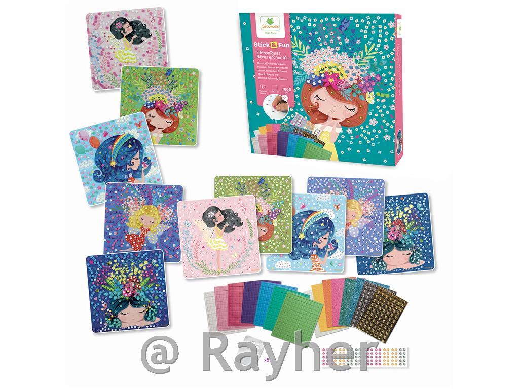 Stick'N Fun - L Mosaics Enchanted Dreams- 5y+