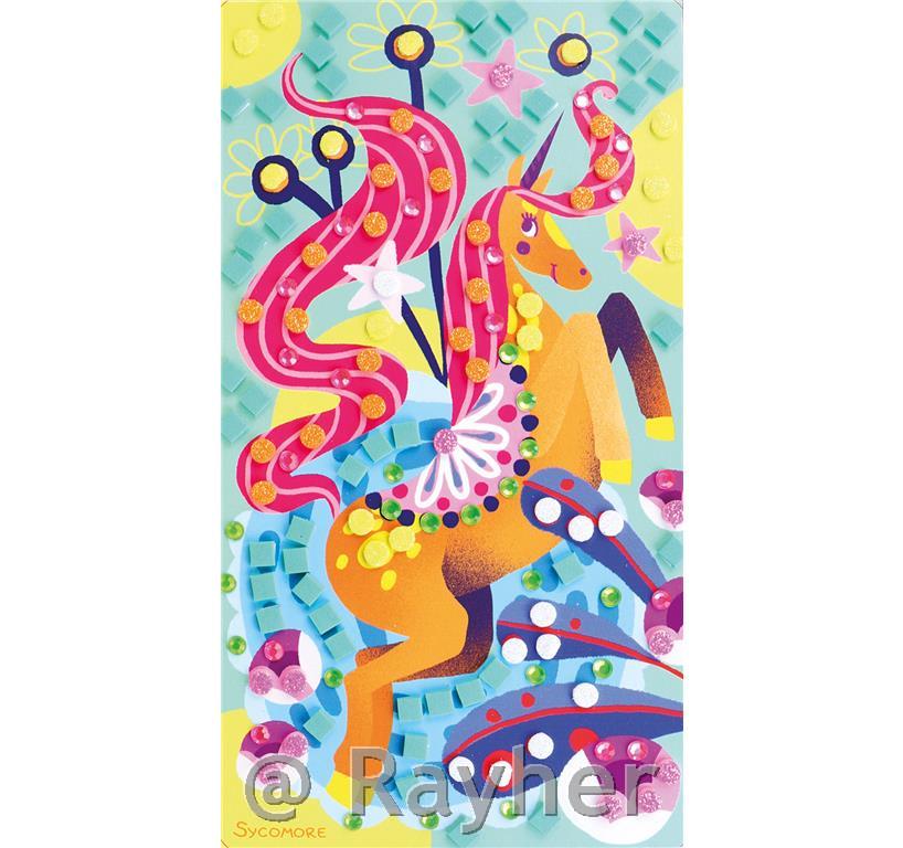 Kreativni set Stick'N Fun Mozaik, Jednorog