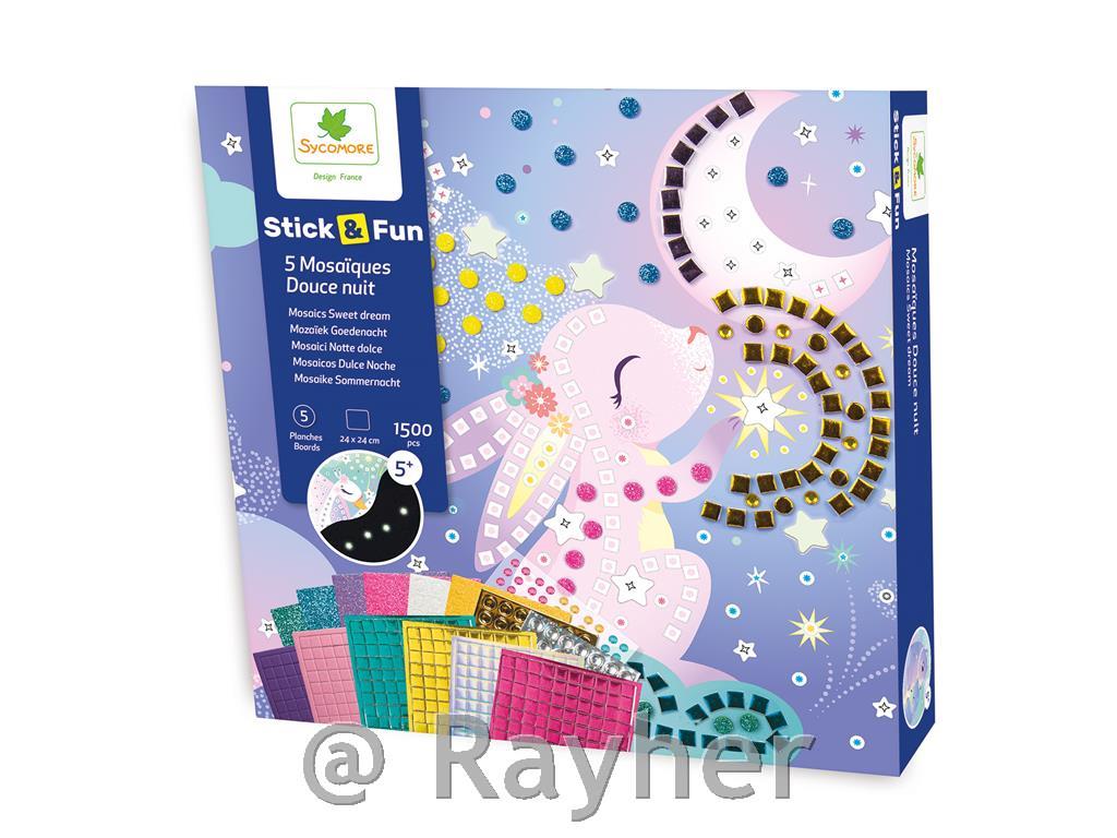 Stick'N Fun - L Mosaics Sweet Nights - 5y+