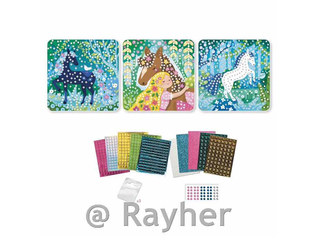 Kreativni set Stick'N Fun Mozaik, Konji