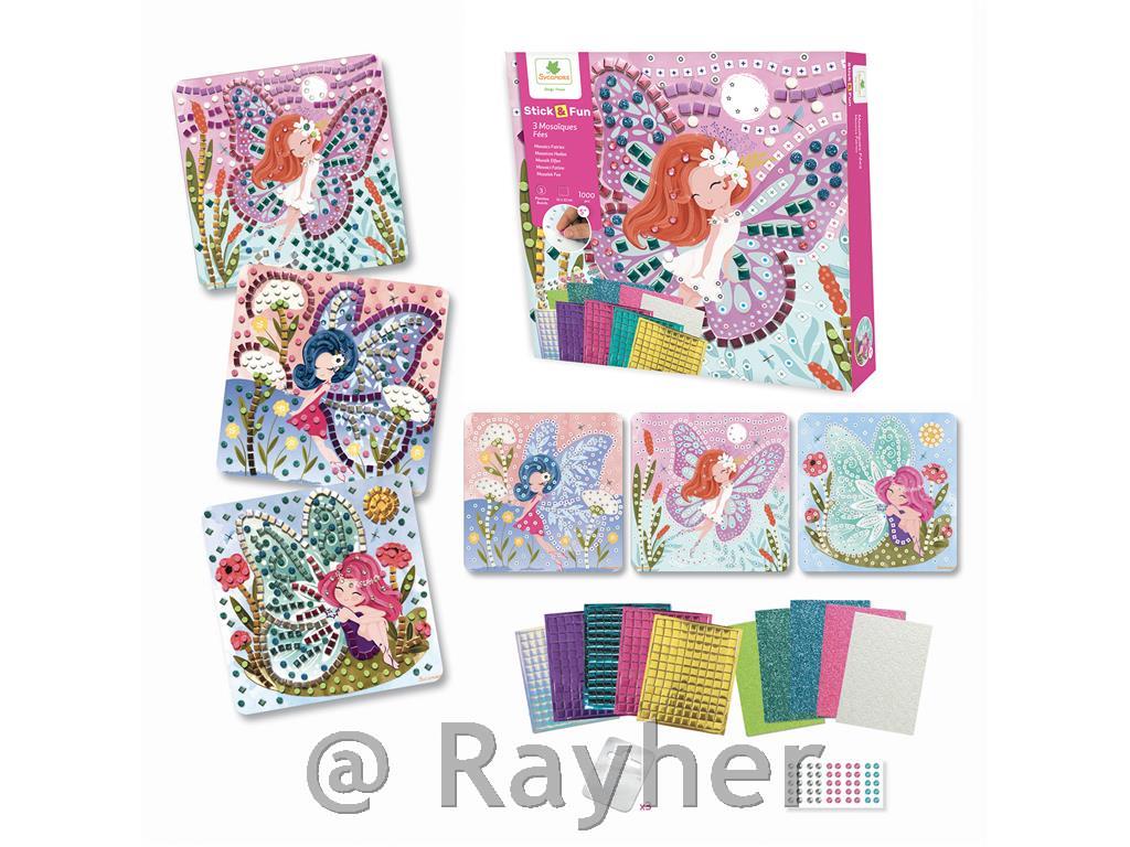 Stick'N Fun - S Mosaics Fairies - 5y+