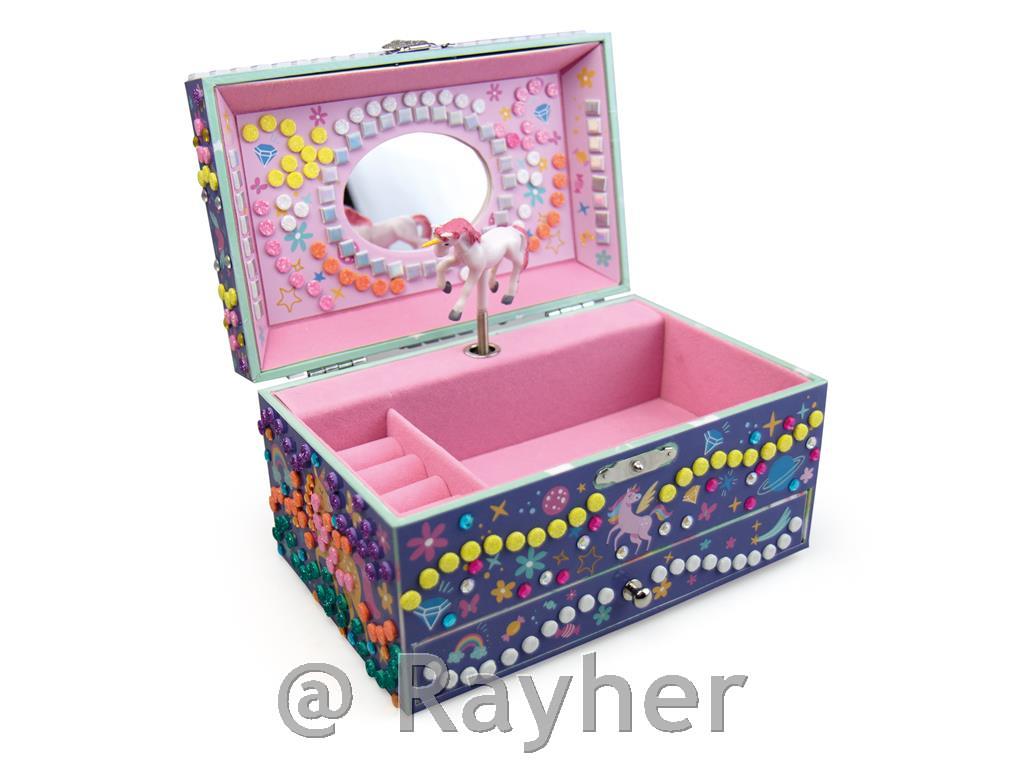 Kreativni set Stick'N Fun – 3D Mozaik, Glazbena kutija jednorog