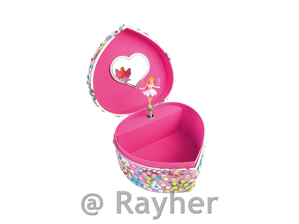 Kreativni set Stick'N Fun – 3D Mozaik, Glazbena kutija srce