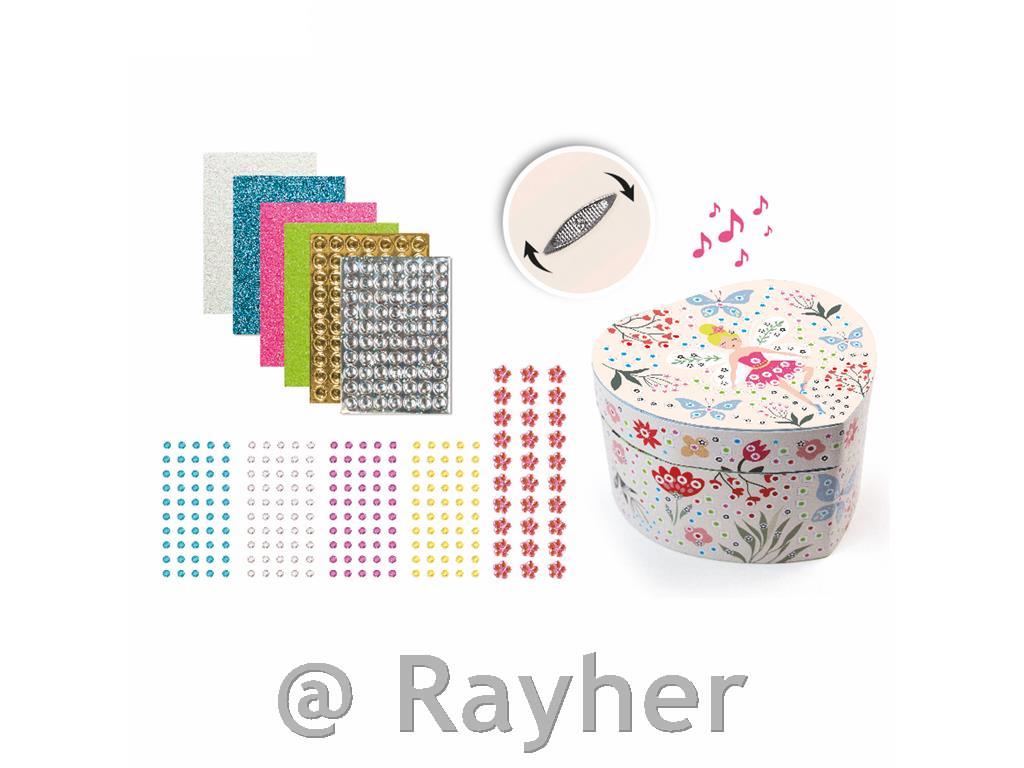 Kreativni set Stick'N Fun – 3D Mozaik, Glazbena kutija srce