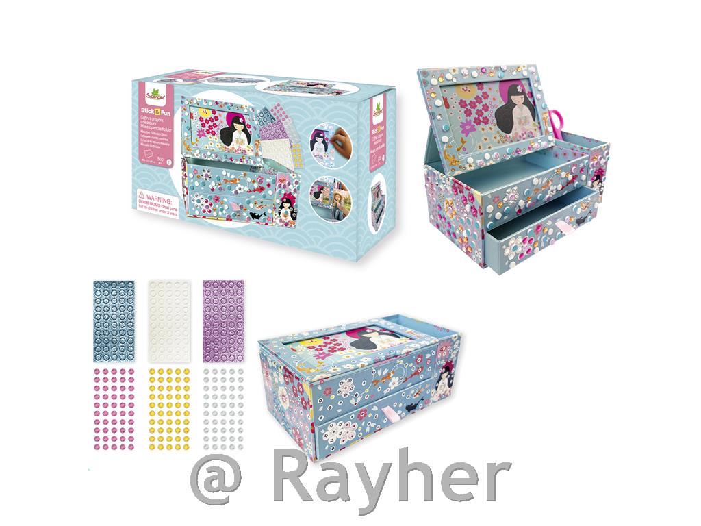 Stick'N Fun - 3D Mosaics Pencil set - 5y+