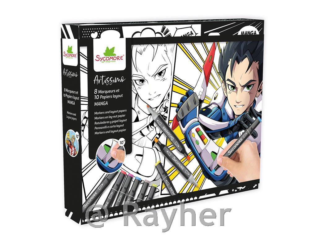 Manga kreativni set, Boy