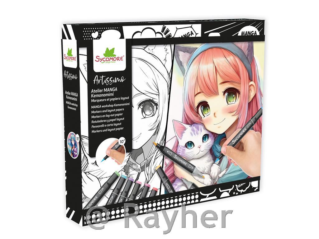 Manga kreativni set, Kemonomimi