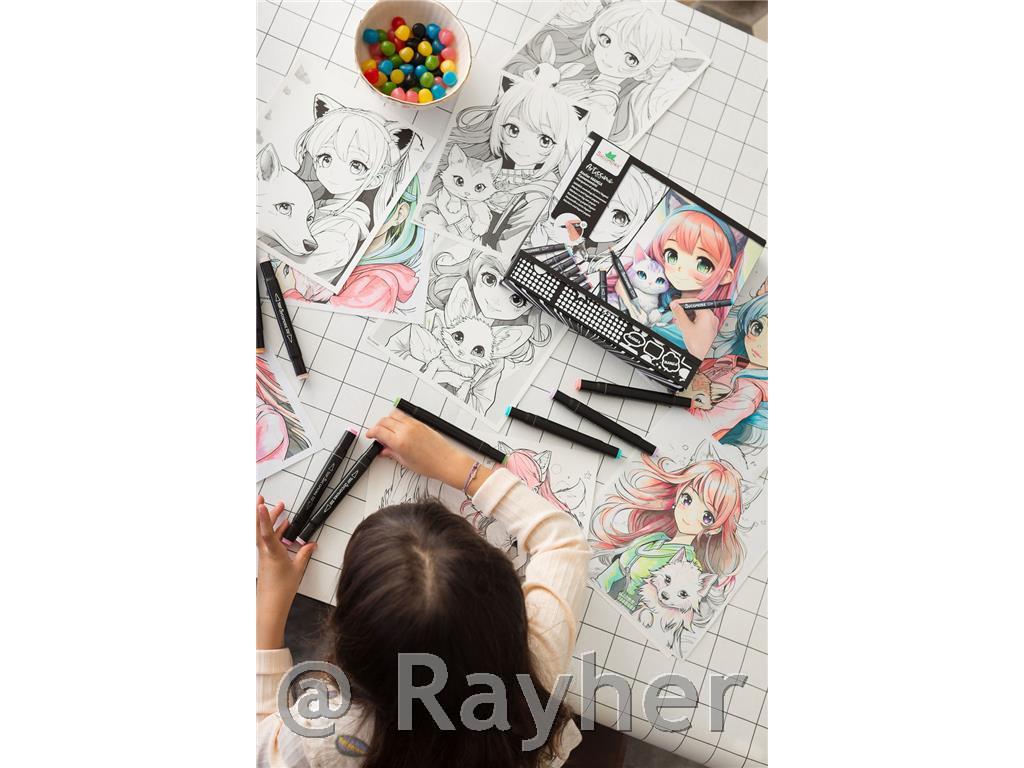 Manga kreativni set, Kemonomimi