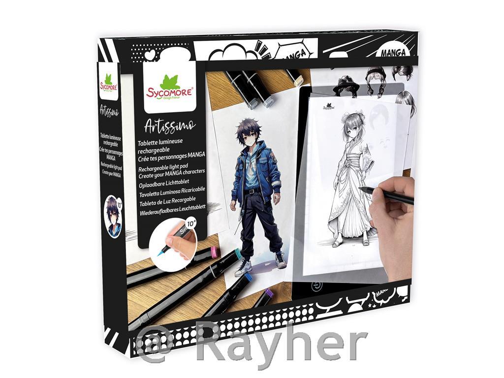Manga kreativni set, Create Your Manga Characters