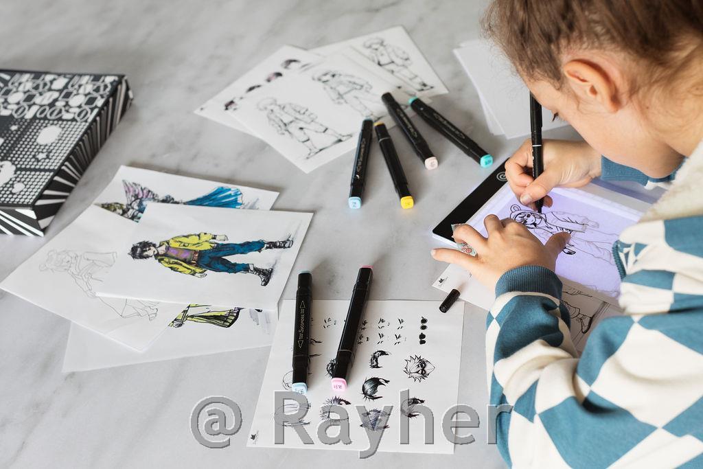 Manga kreativni set, Create Your Manga Characters