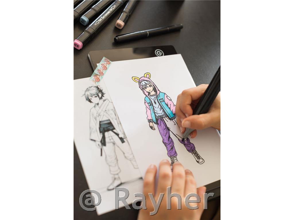 Manga kreativni set, Create Your Manga Characters