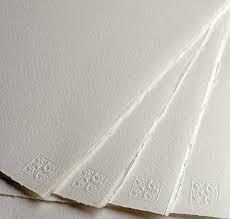Papir akvarelni Saunders Waterford 56x76 cm 425 g, extra bel, Hot Pressed