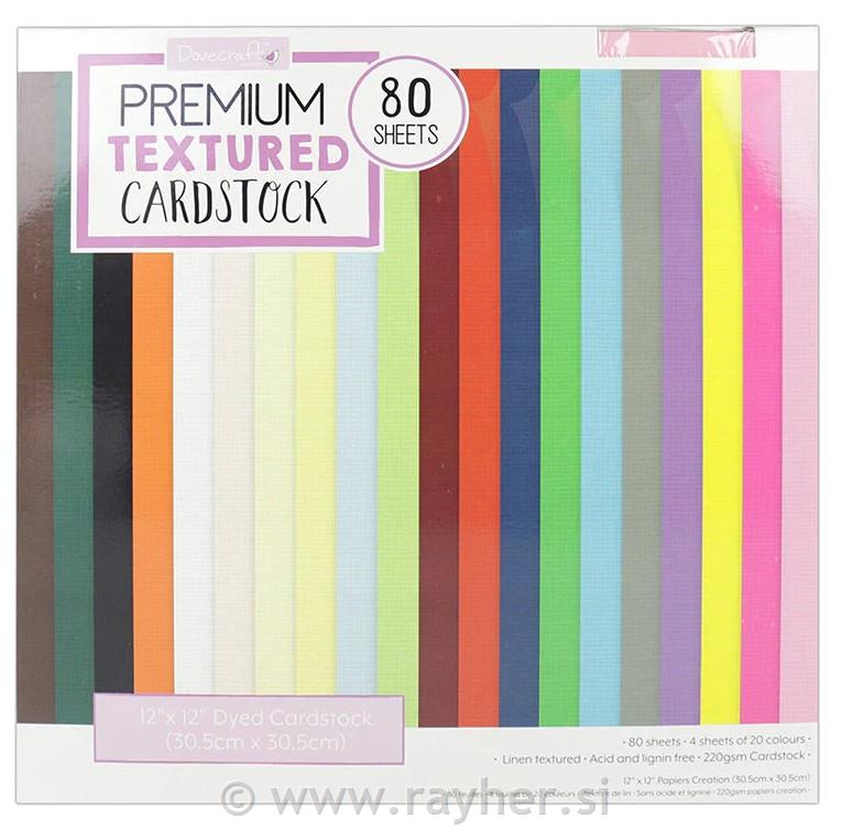 Set papira Textured Linen 30,5x30,5 cm;