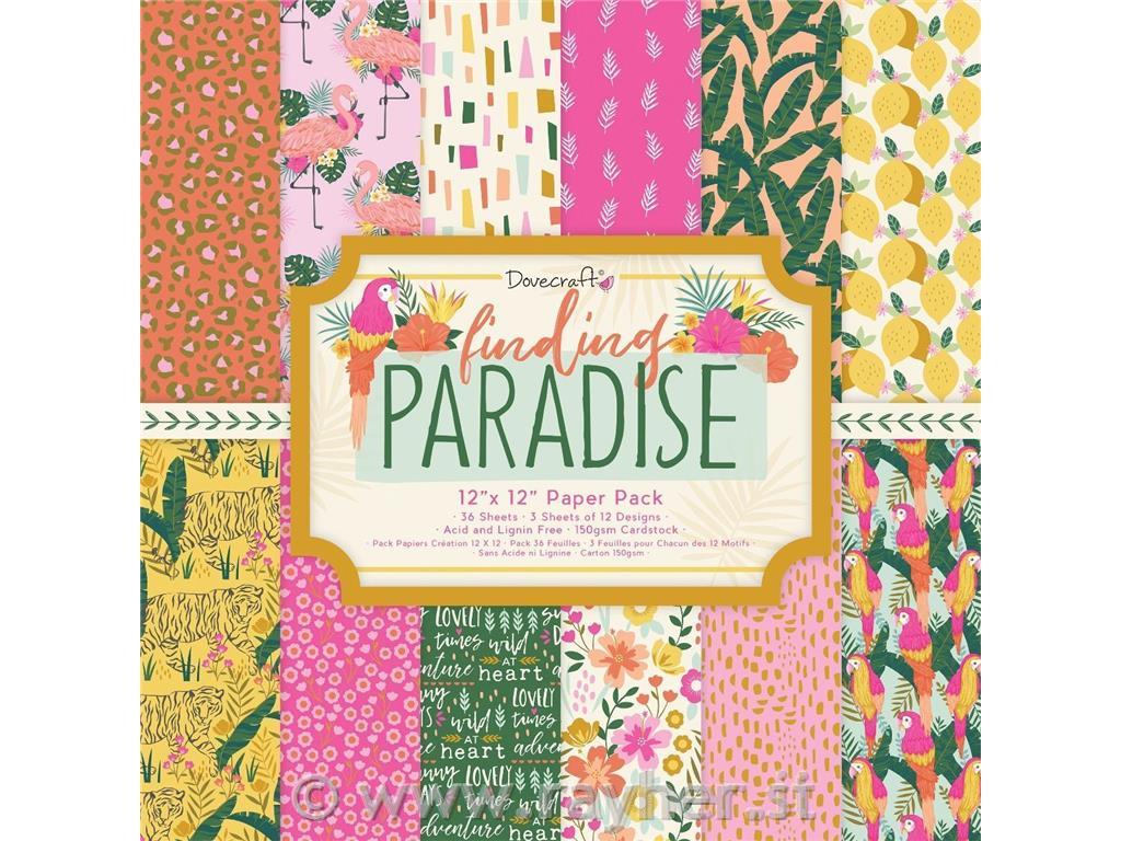 Set papira Find. Paradise 30.5x30.5 cm36 papira