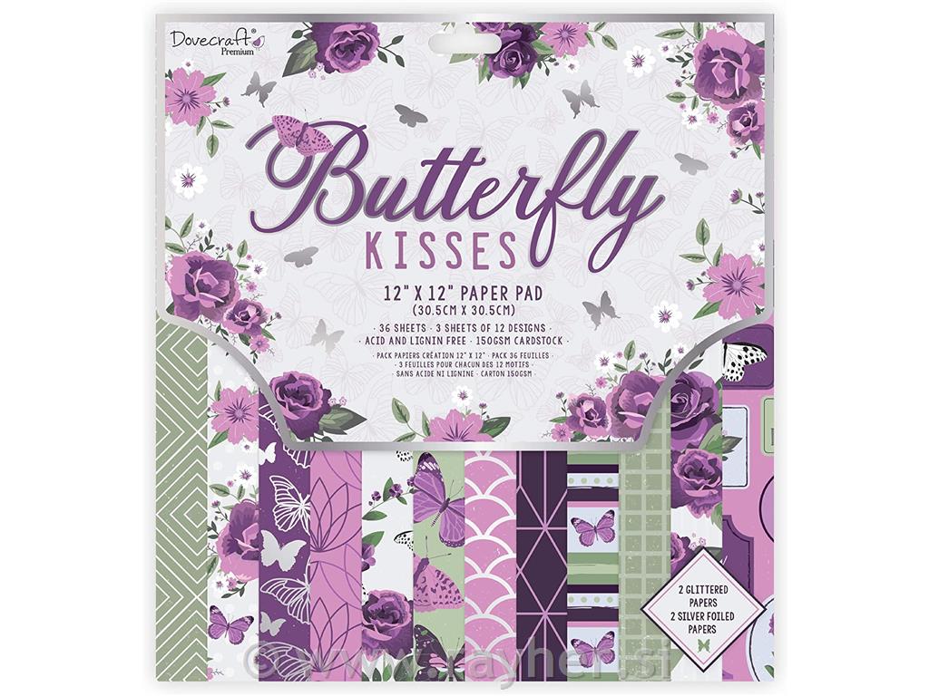 Set papira Butterfly Kisses set 3630x30 cm, 150 g