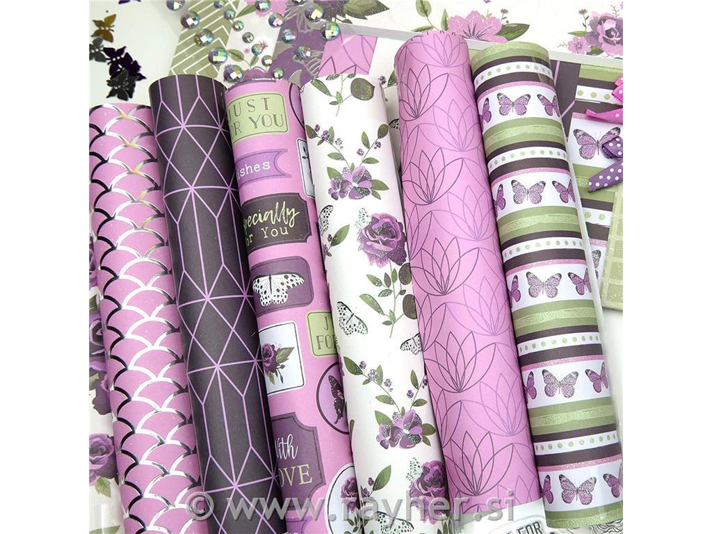 Set papira Butterfly Kisses set 3630x30 cm, 150 g