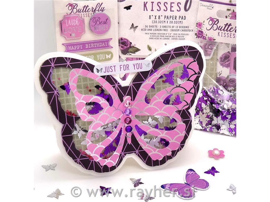 Set papira Butterfly Kisses set 36