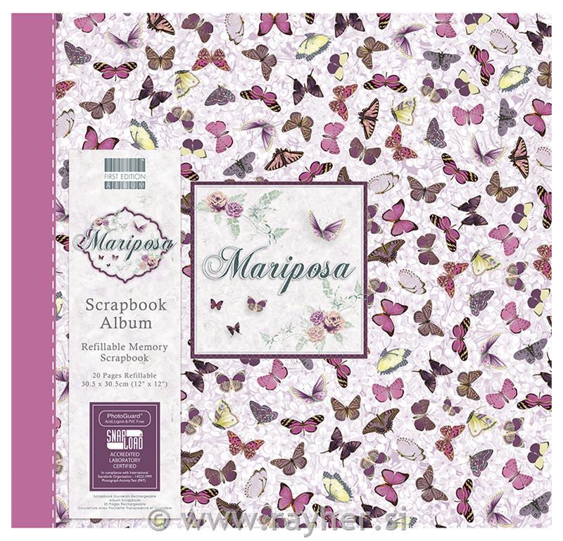 Scrapbook album Butterflies 30,5x30,5 cm