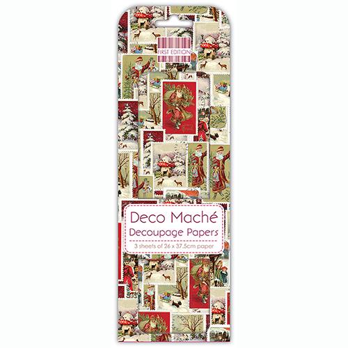 Decoupage papir MD, Božićna markica