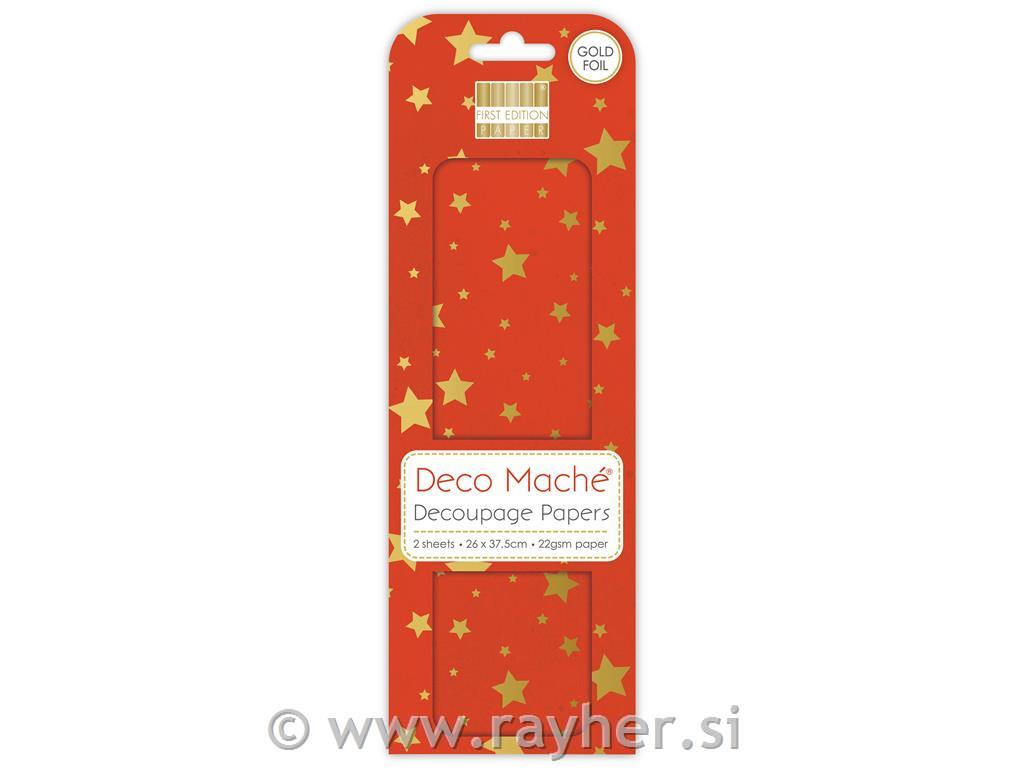 Papir za decoupage tehniku MD, Zvijezde,