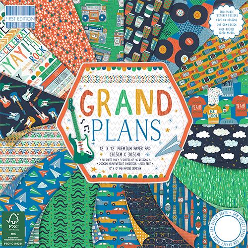 Set papira Grand Plans 30x30 Cm