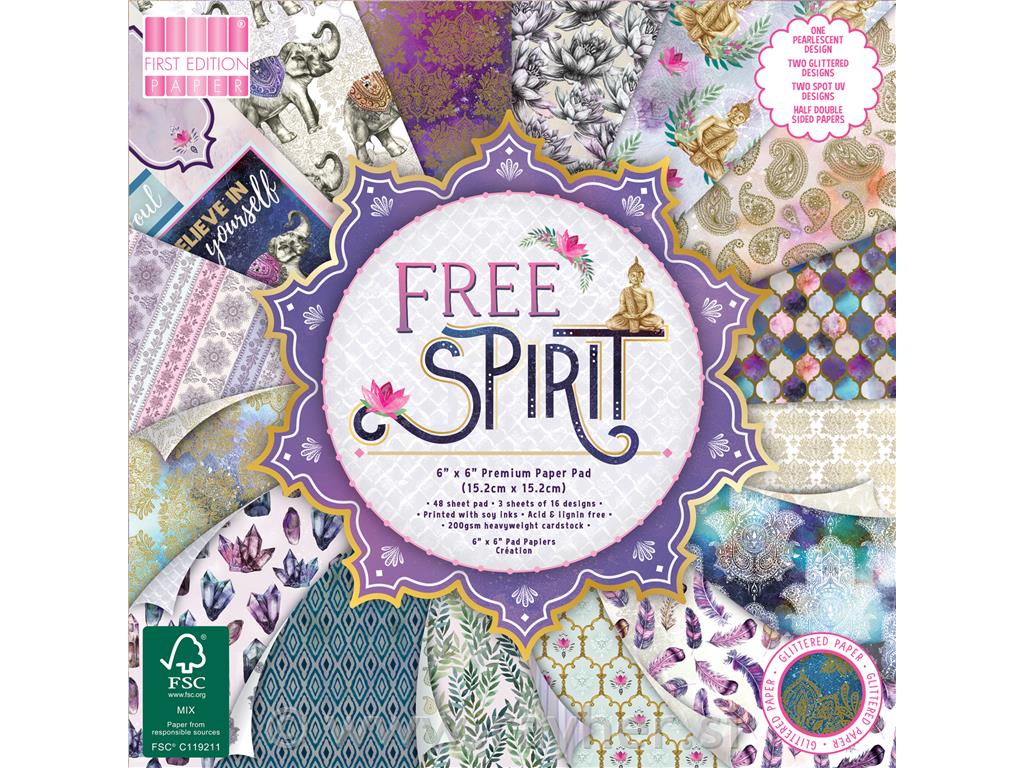 Set papira Free Spirit set 4815x15 cm, 200g