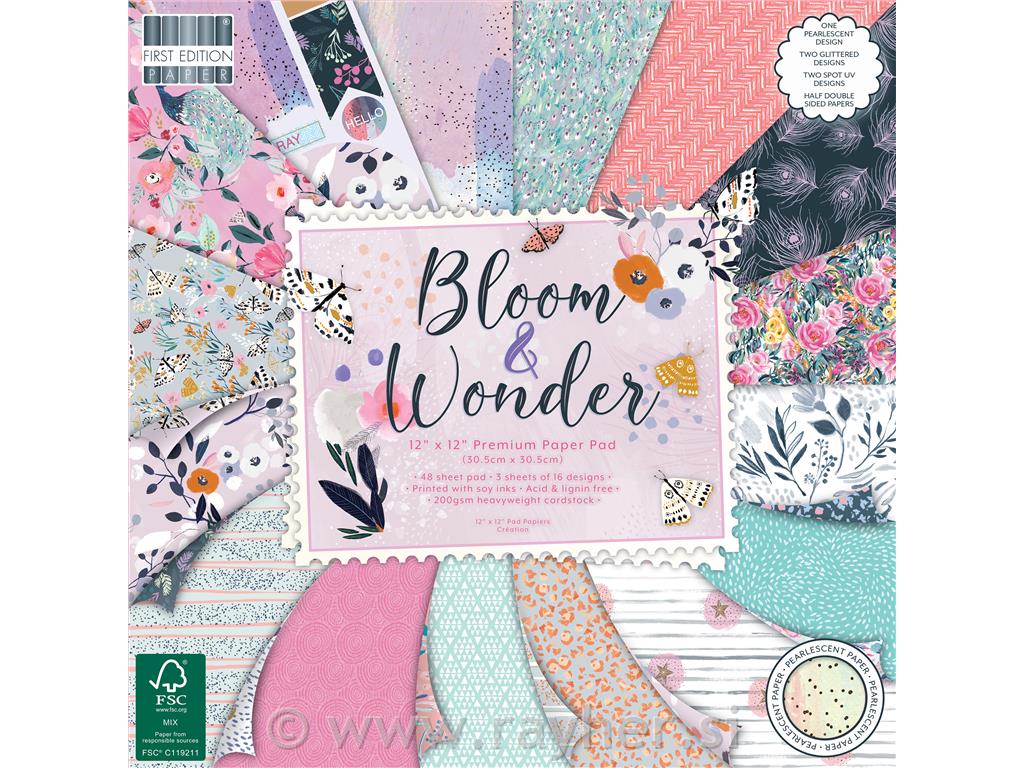 Set papira Bloom and Wonder set 4830x30 cm, 200g
