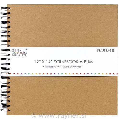 SCRAPBOOKING ALBUM SIMPLY, 40 STR.