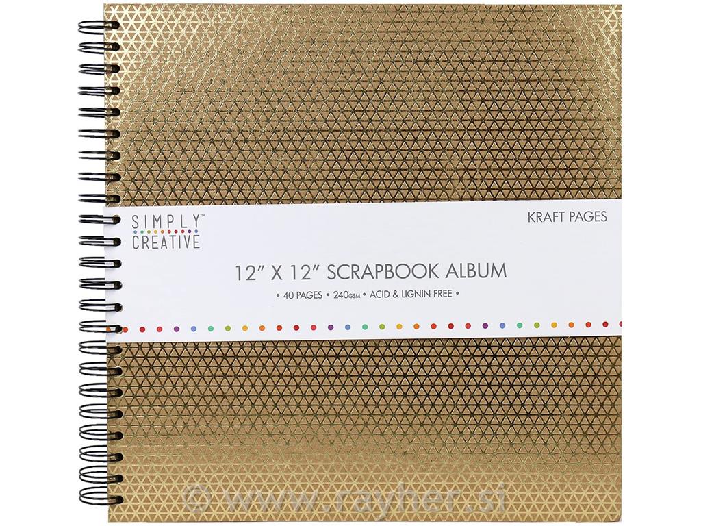 SCRAPBOOKING ALBUM SIMPLY, 40 STR.