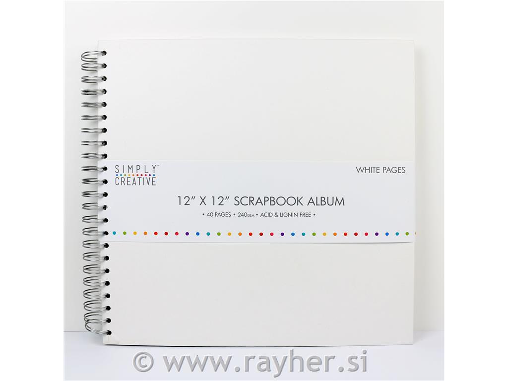 SCRAPBOOKING ALBUM SIMPLY, 40 STR.
