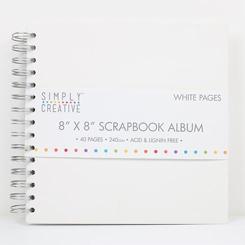 SCRAPBOOKING ALBUM SIMPLY, 40 STR.