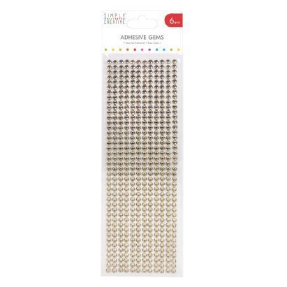 Samoljepljevi kristalčići, Zlatni,set504