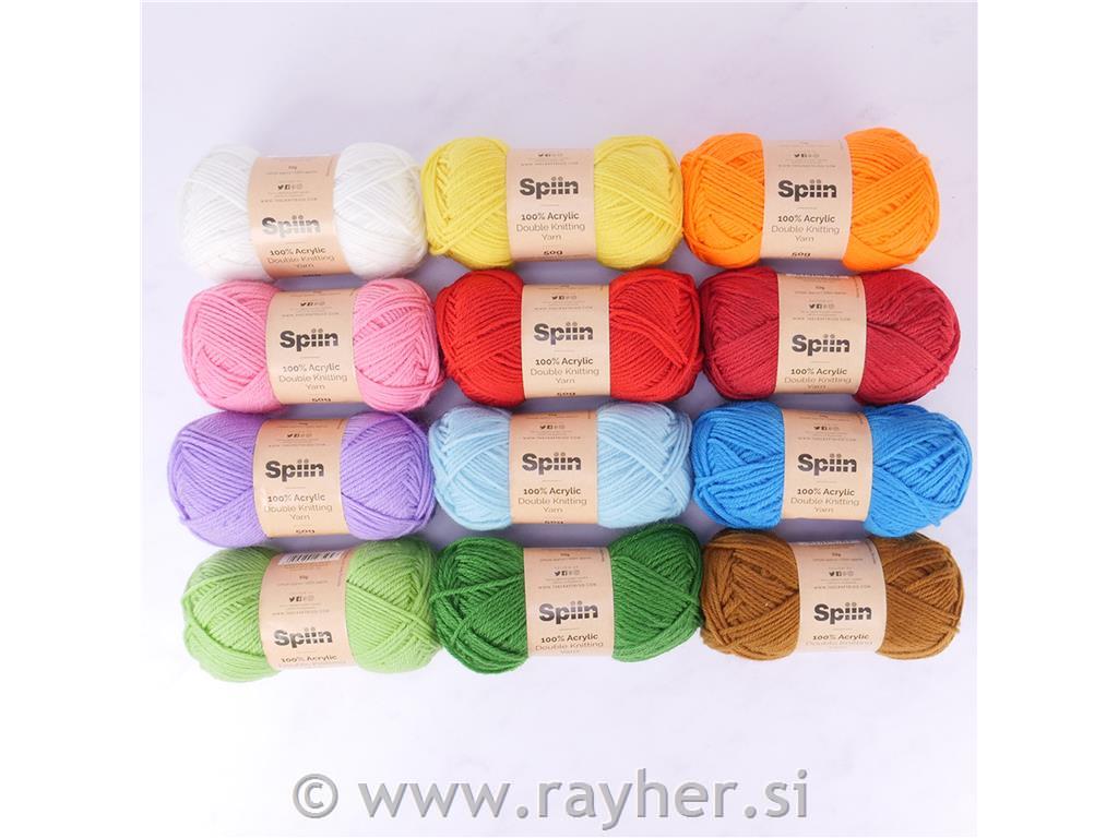 Preja 100% akril set 12x50g