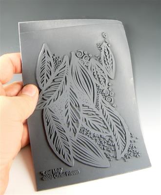 Teksturna plošča guma CF Leaf Mob