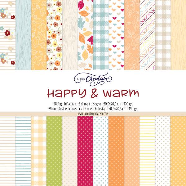 Set papira Topla jesen 20,5x20,5cm