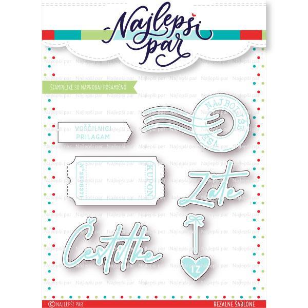 Cutting die Coupon for luck