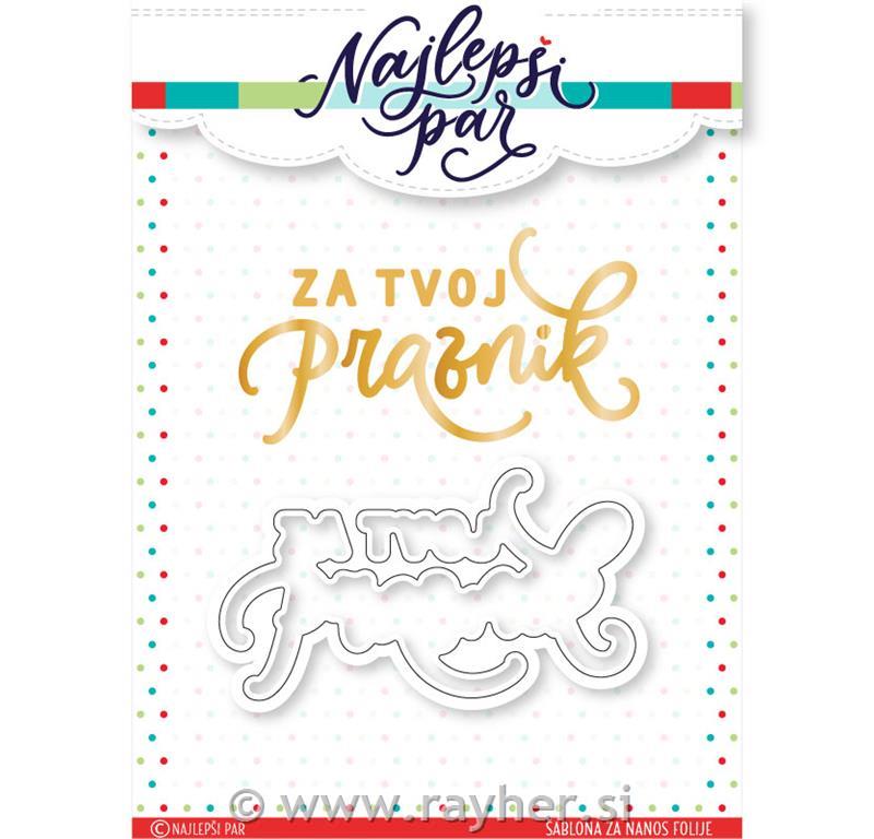 Rezač i folija Tvoj praznik (SLO)