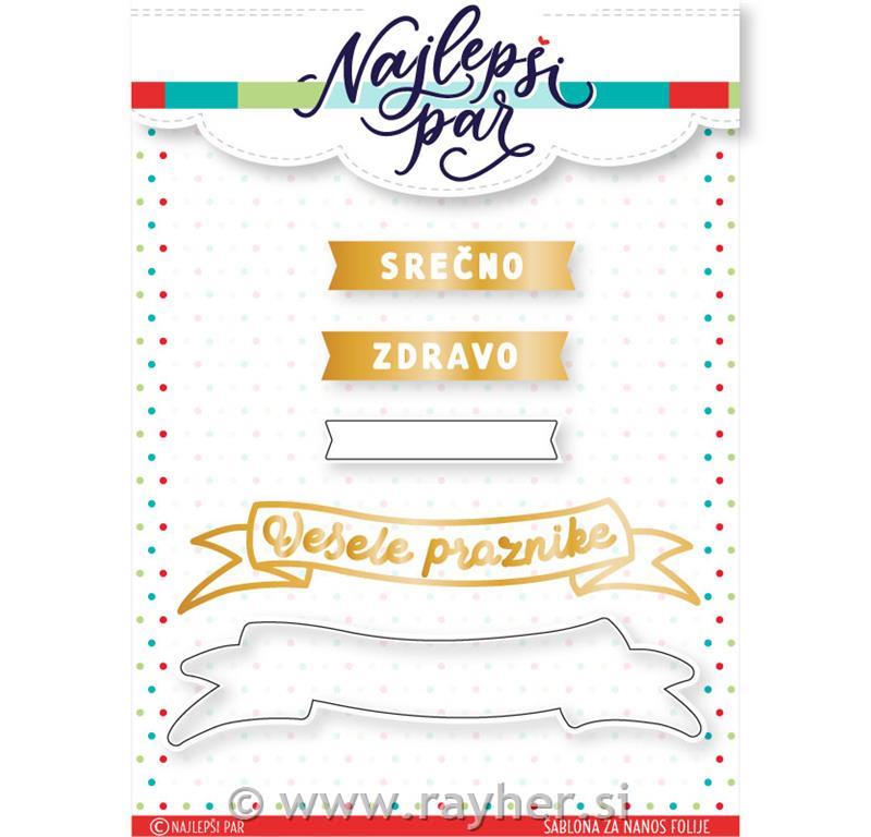 Rezač Sretno i zdravo (SLO) safolijom