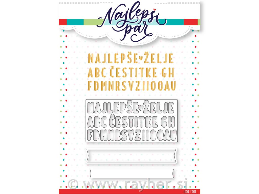 Rezač Sjajna abeceda