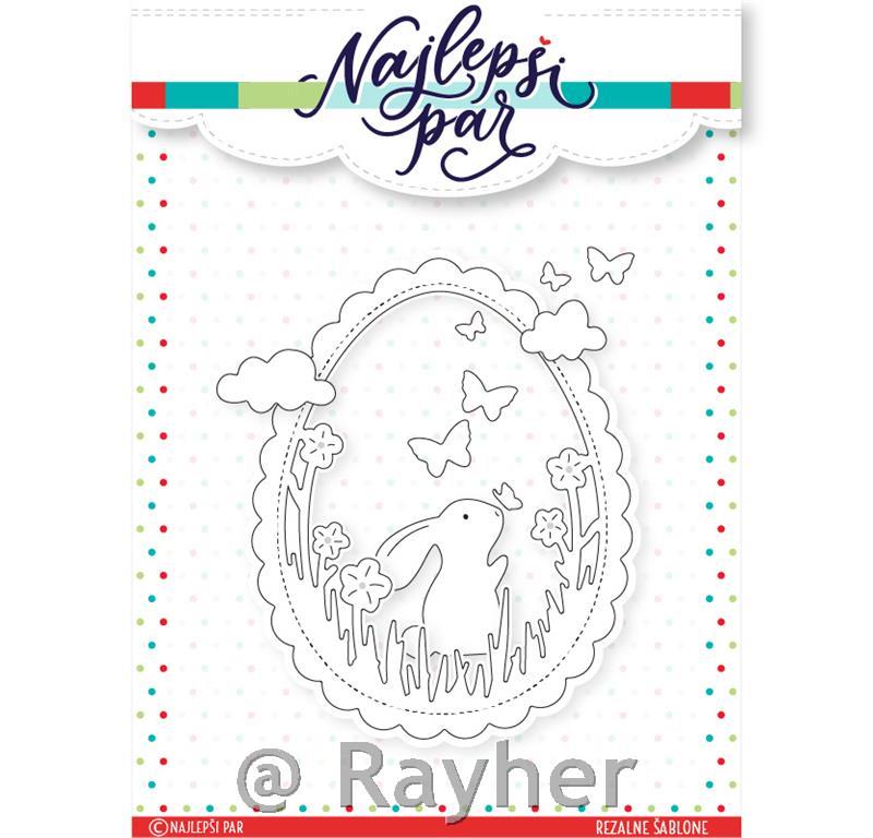 Cutting Die Easter landscape